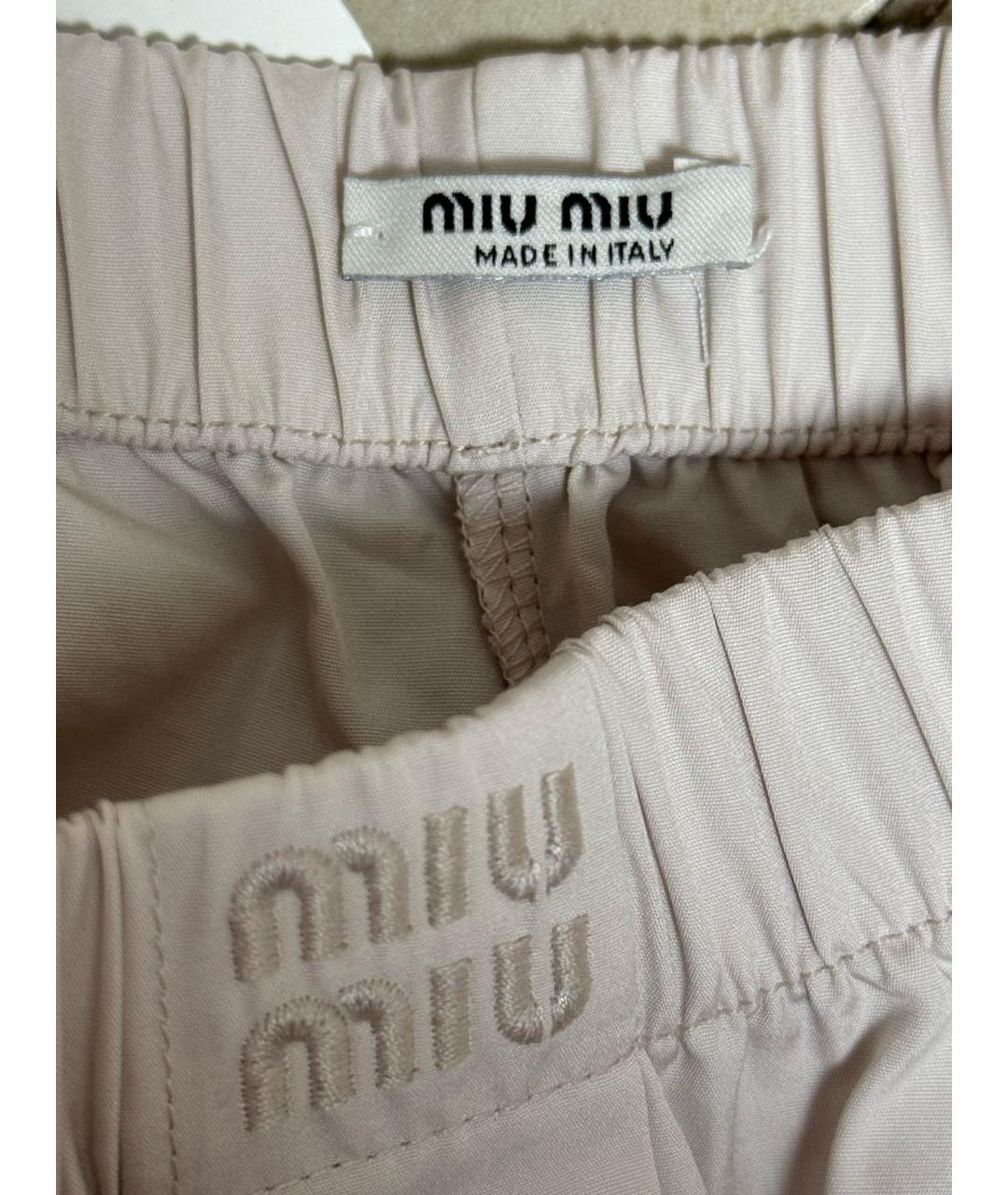 MIU MIU Розовые шорты, фото 6