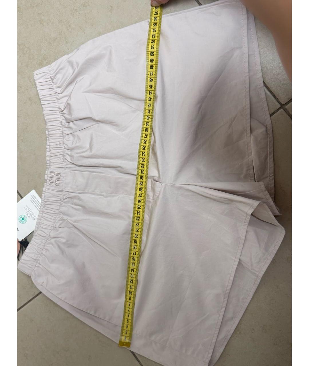 MIU MIU Розовые шорты, фото 5