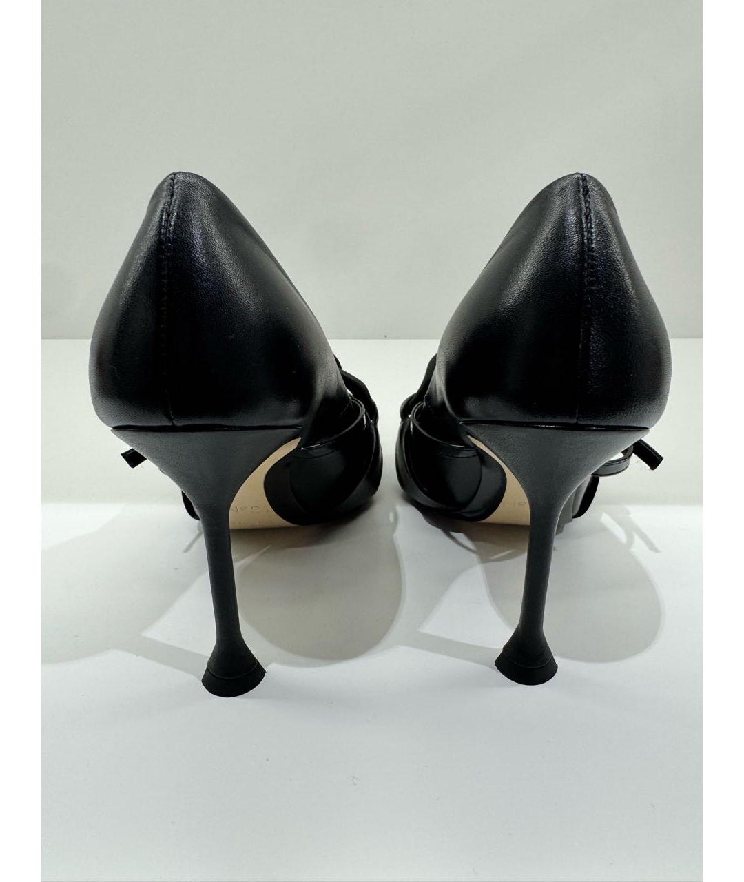 NO. 21 Черные кожаные туфли, фото 4