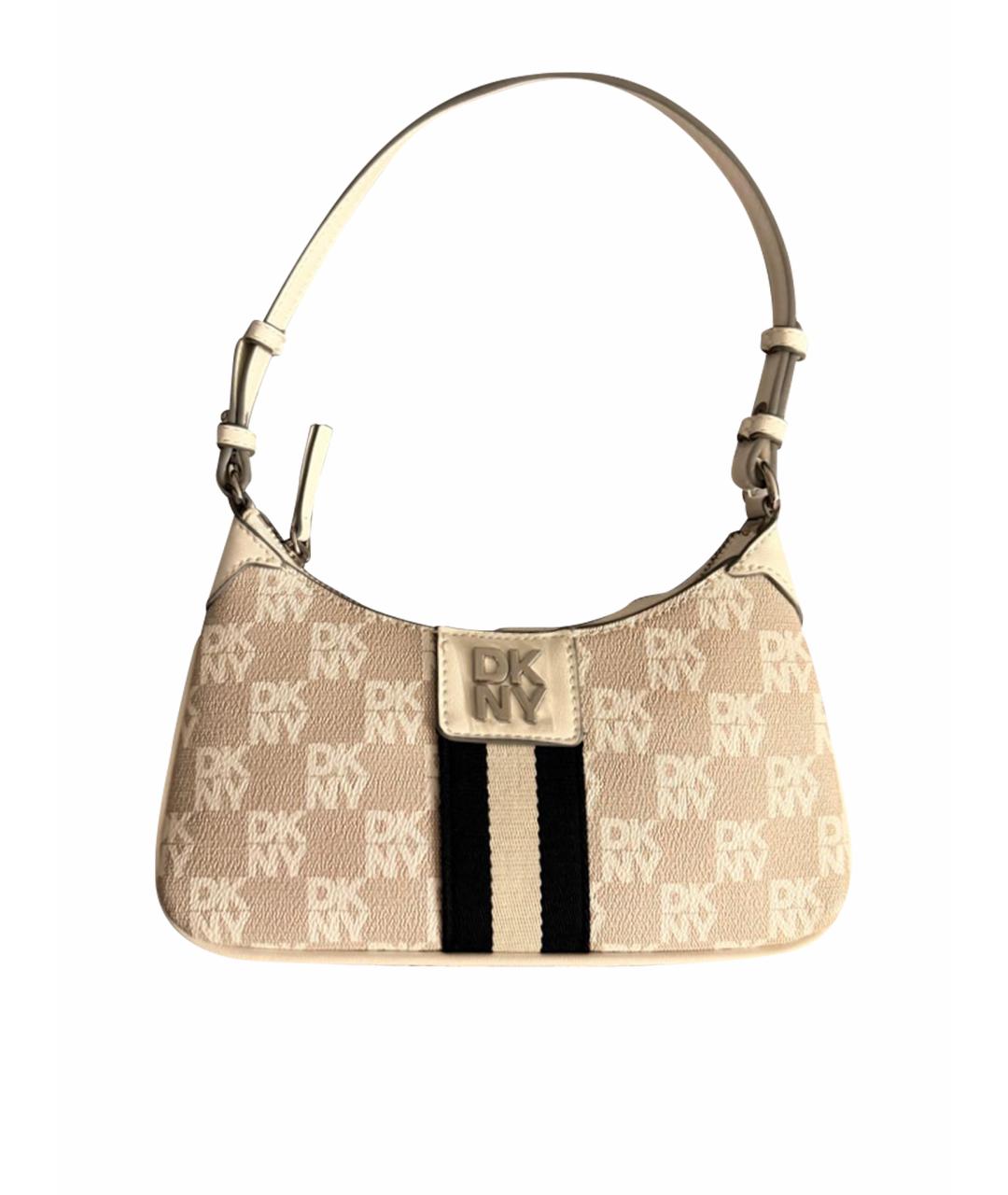 DKNY Белая сумка с короткими ручками, фото 5