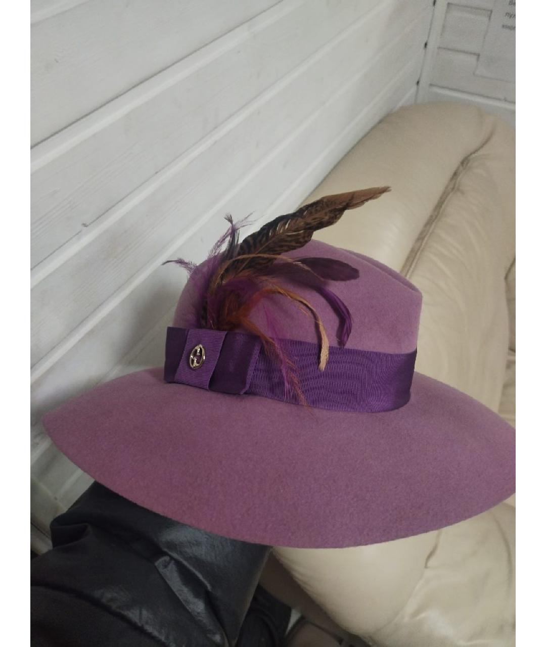 GUCCI Фиолетовая шляпа, фото 7