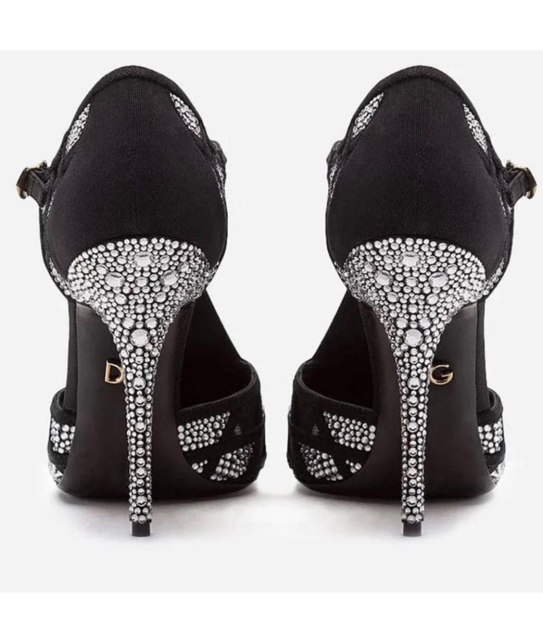 DOLCE&GABBANA Черные туфли, фото 4