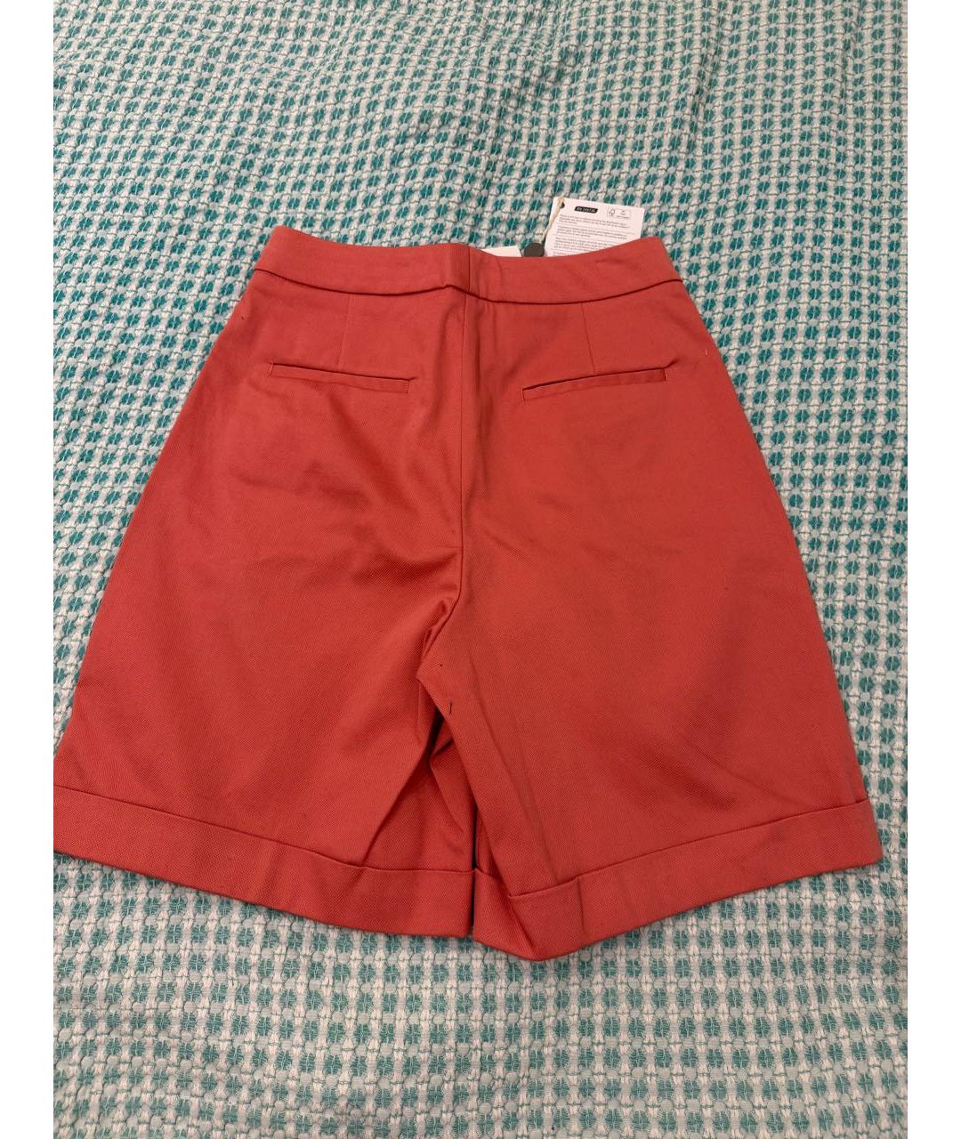 PESERICO Коралловые хлопковые шорты, фото 7