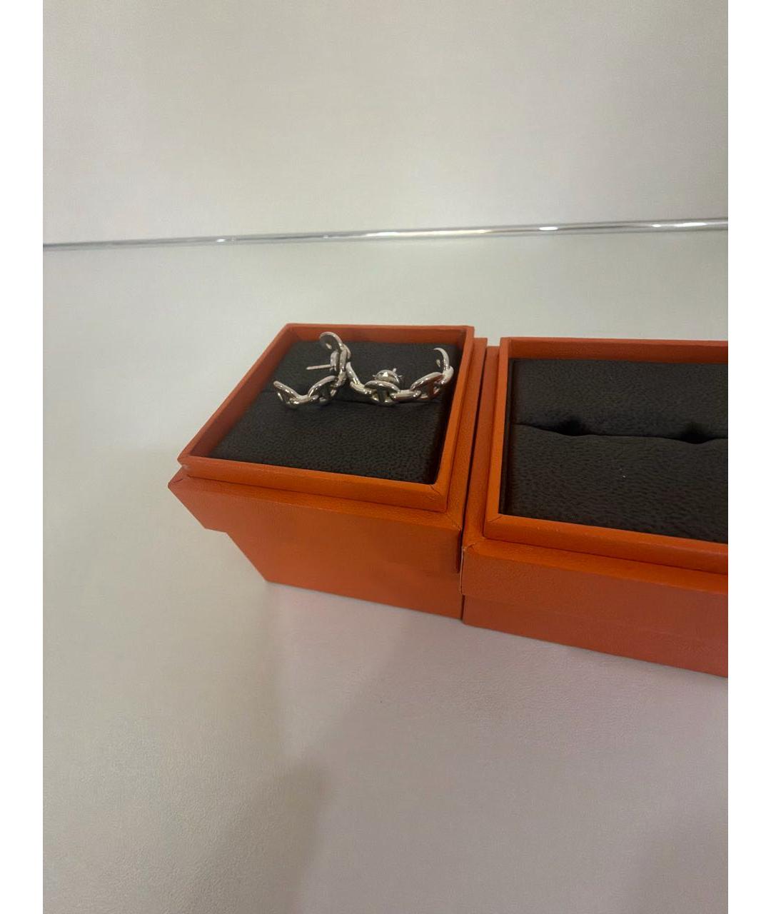 HERMES Серебряные серебряные серьги, фото 6