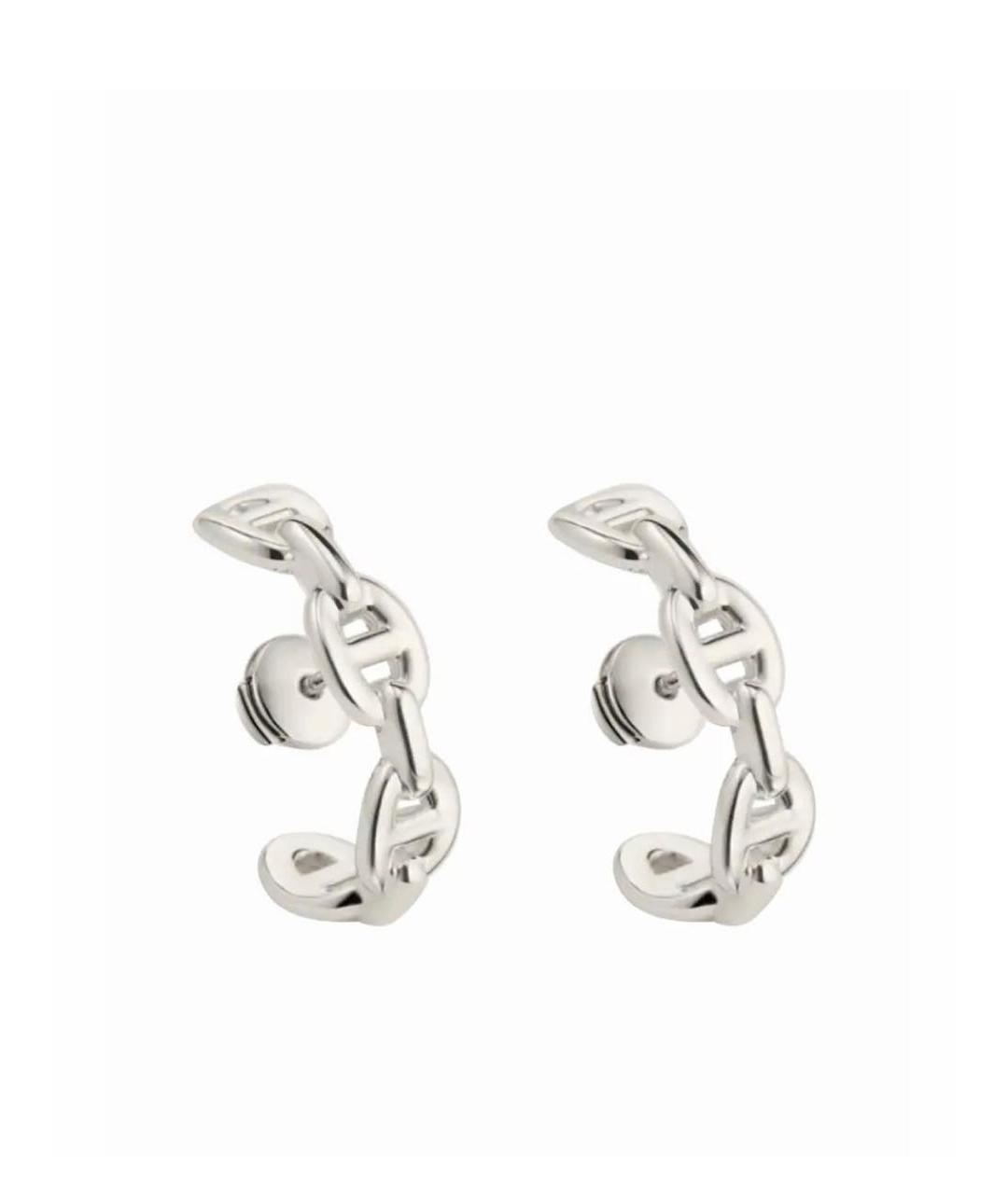 HERMES Серебряные серебряные серьги, фото 1