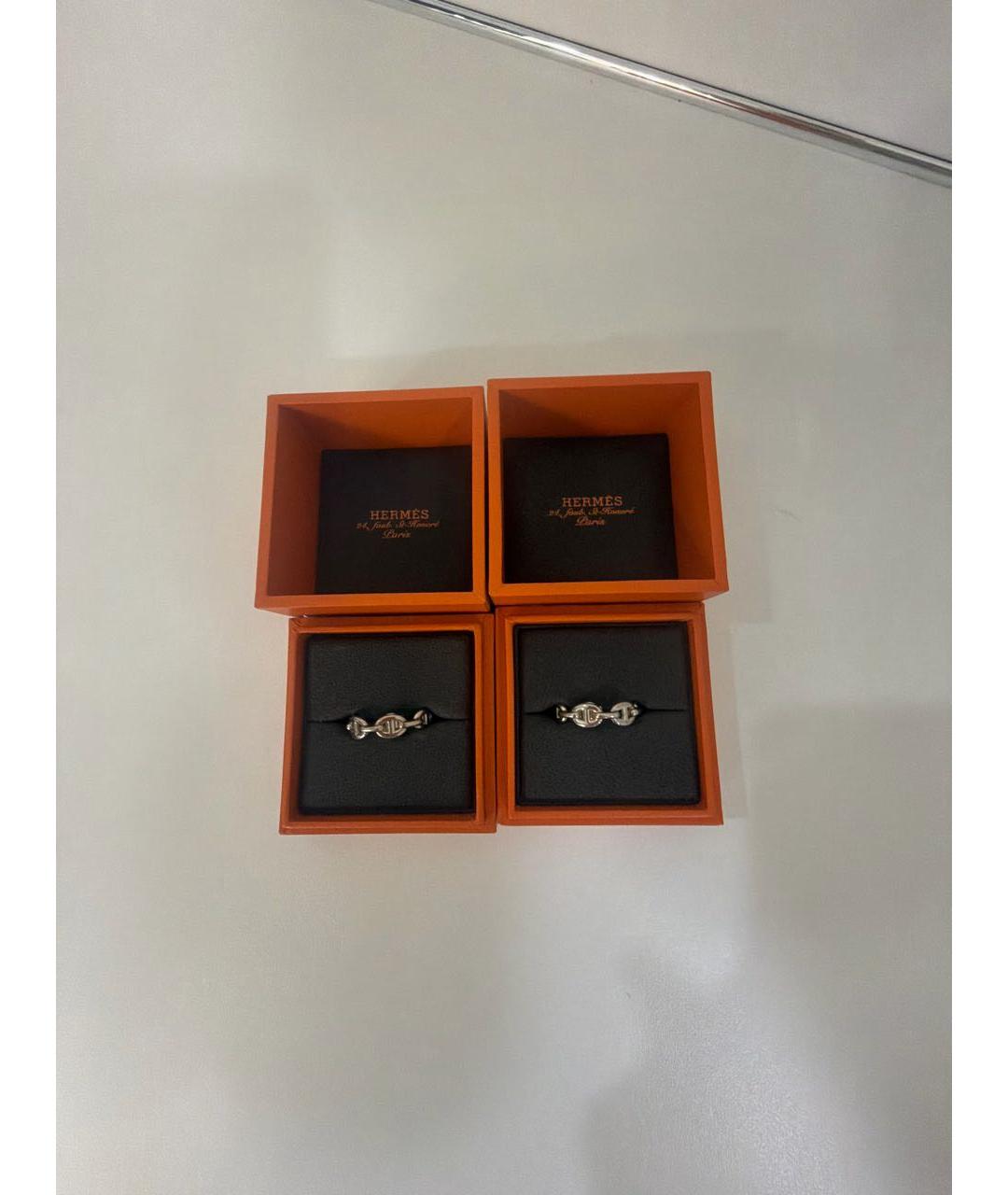 HERMES Серебряные серебряные серьги, фото 8