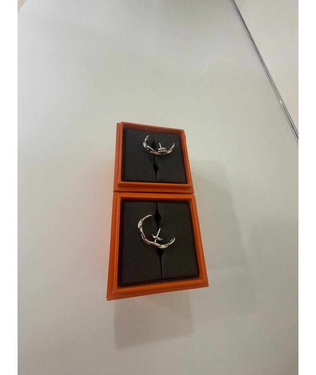 HERMES Серебряные серебряные серьги, фото 5