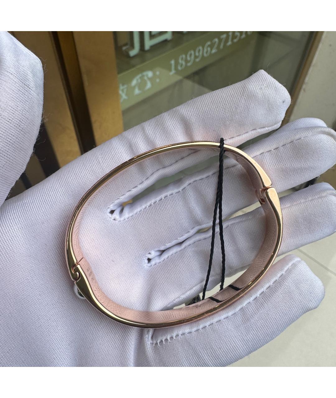 LOUIS VUITTON Золотой латунный браслет, фото 3