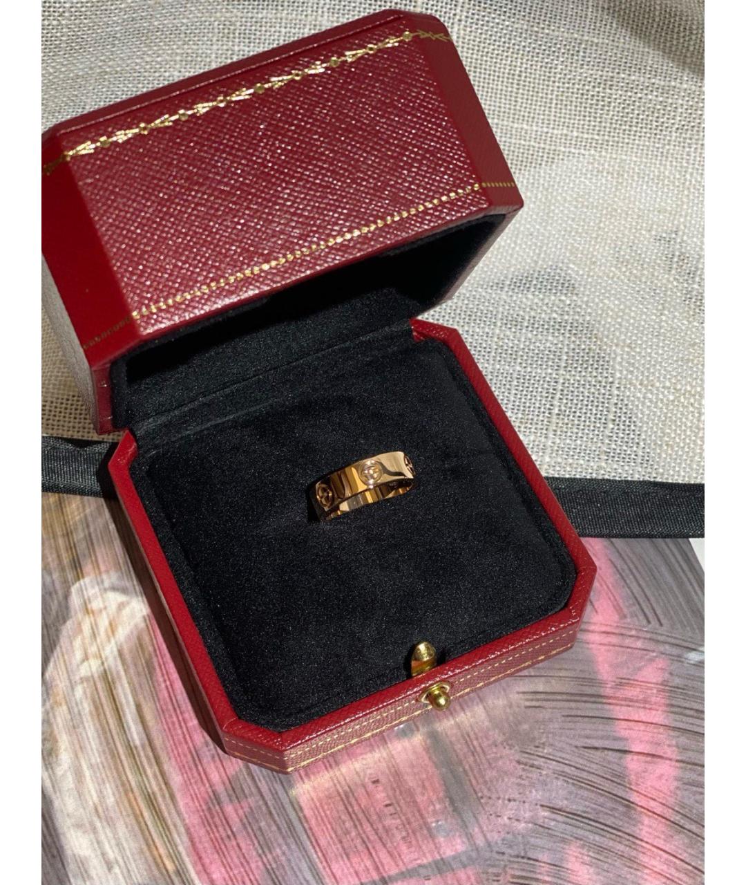 CARTIER Золотое кольцо из розового золота, фото 2