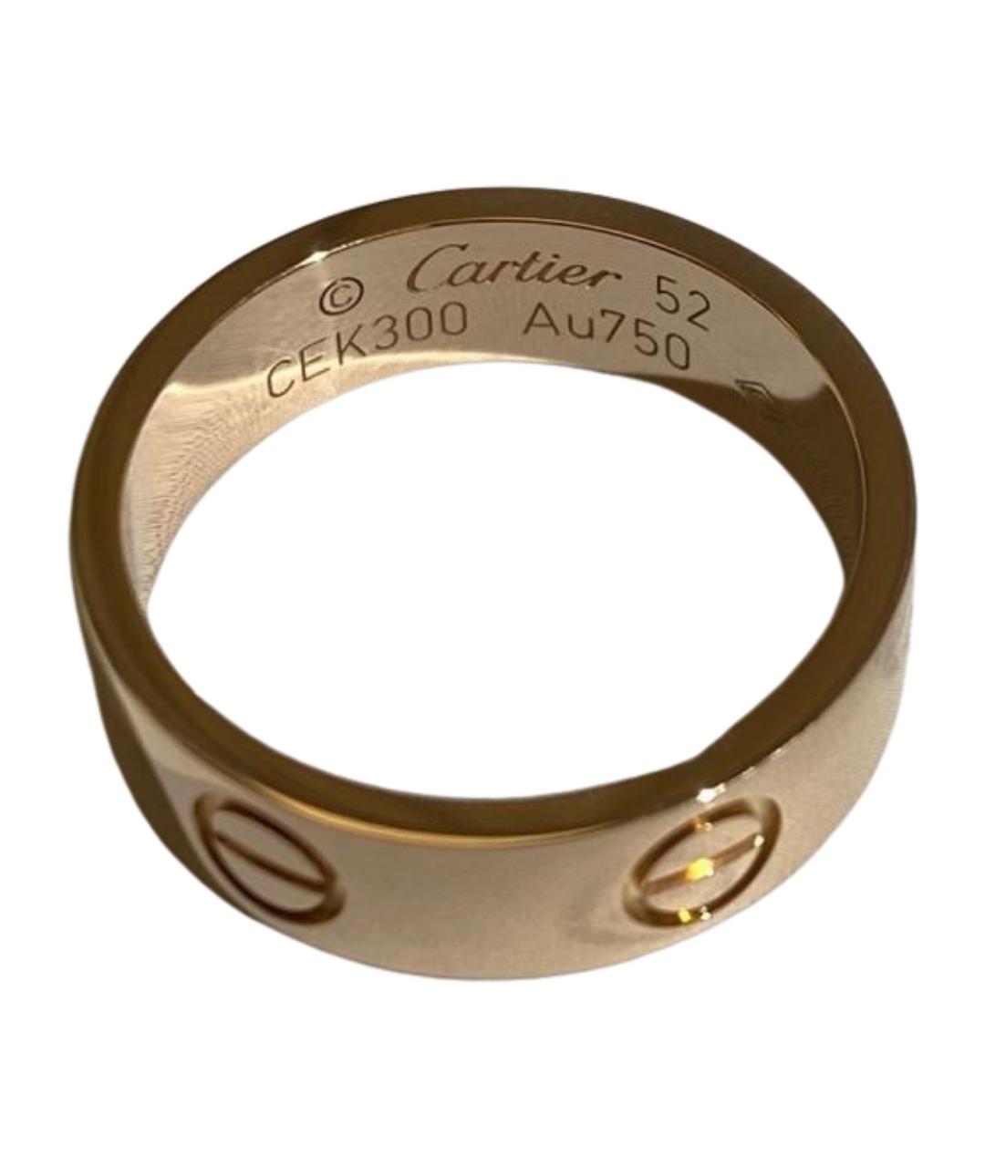 CARTIER Золотое кольцо из розового золота, фото 1