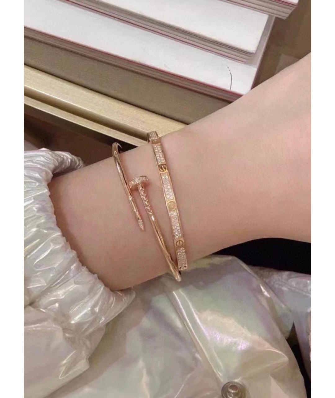 CARTIER Золотой браслет из розового золота, фото 8