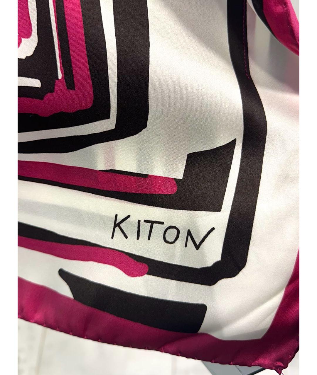 KITON Мульти шелковая блузы, фото 3