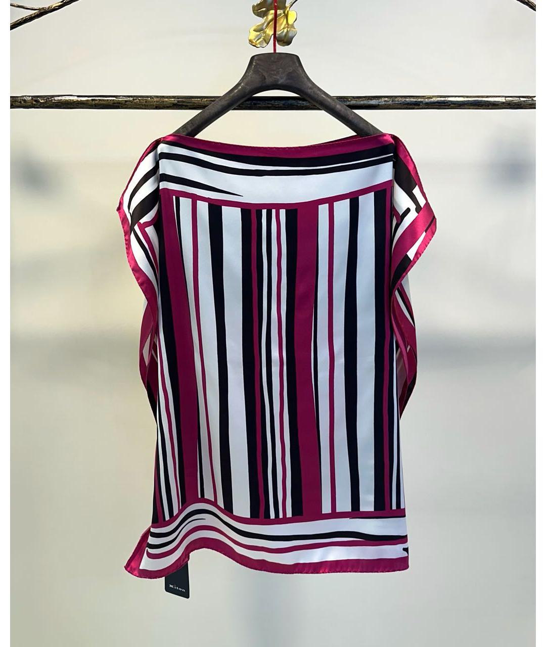 KITON Мульти шелковая блузы, фото 2