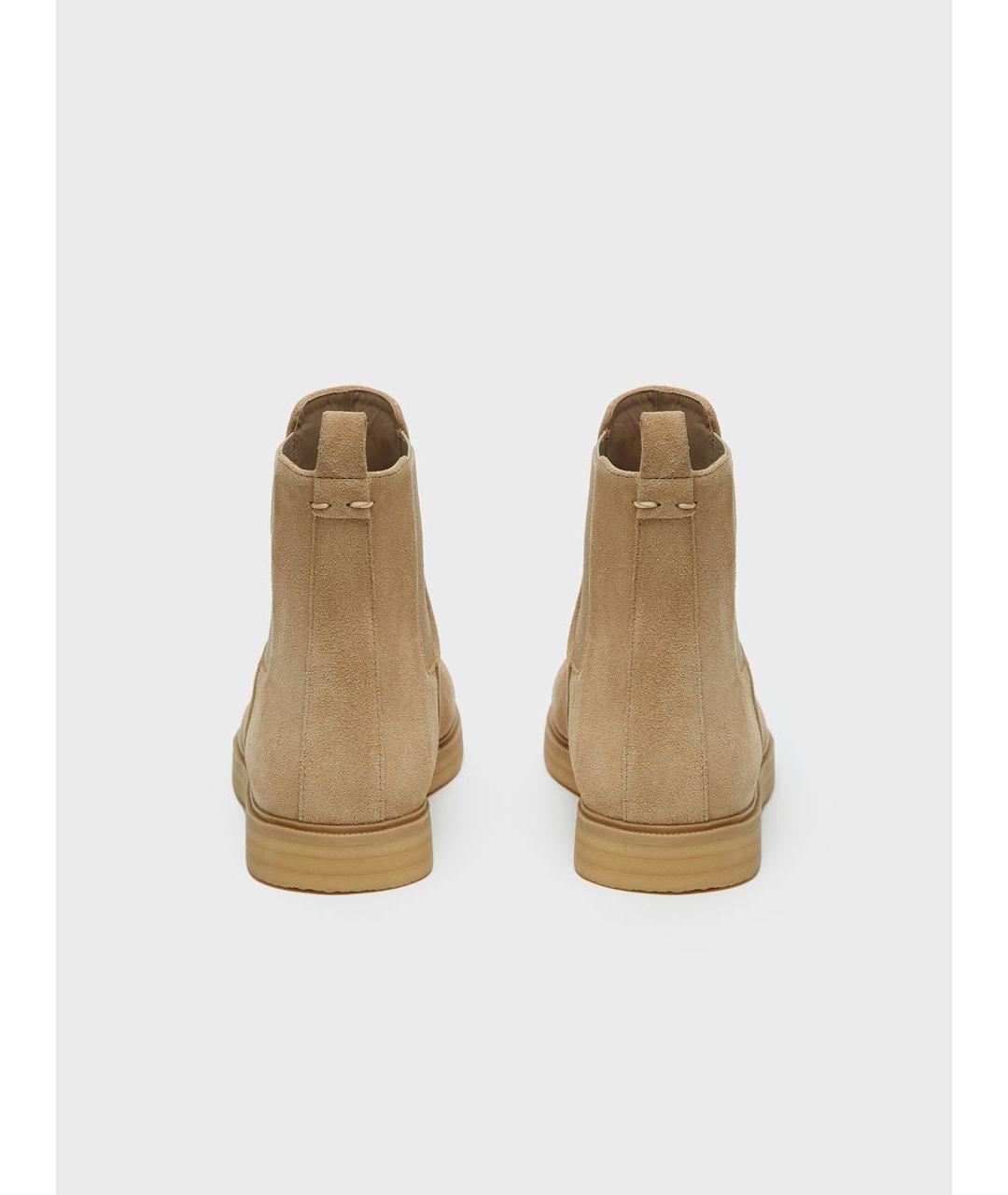 12 STOREEZ Бежевые замшевые ботинки, фото 2