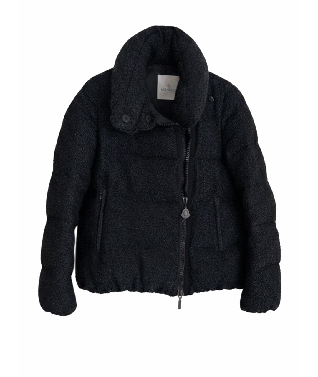 MONCLER Зеленый шерстяной пуховик, фото 1