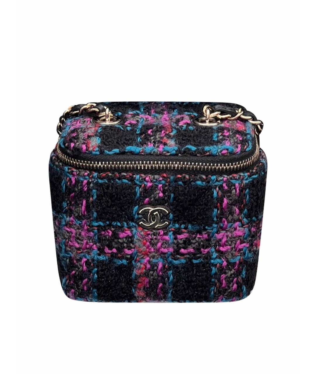 CHANEL Мульти твидовая сумка через плечо, фото 1