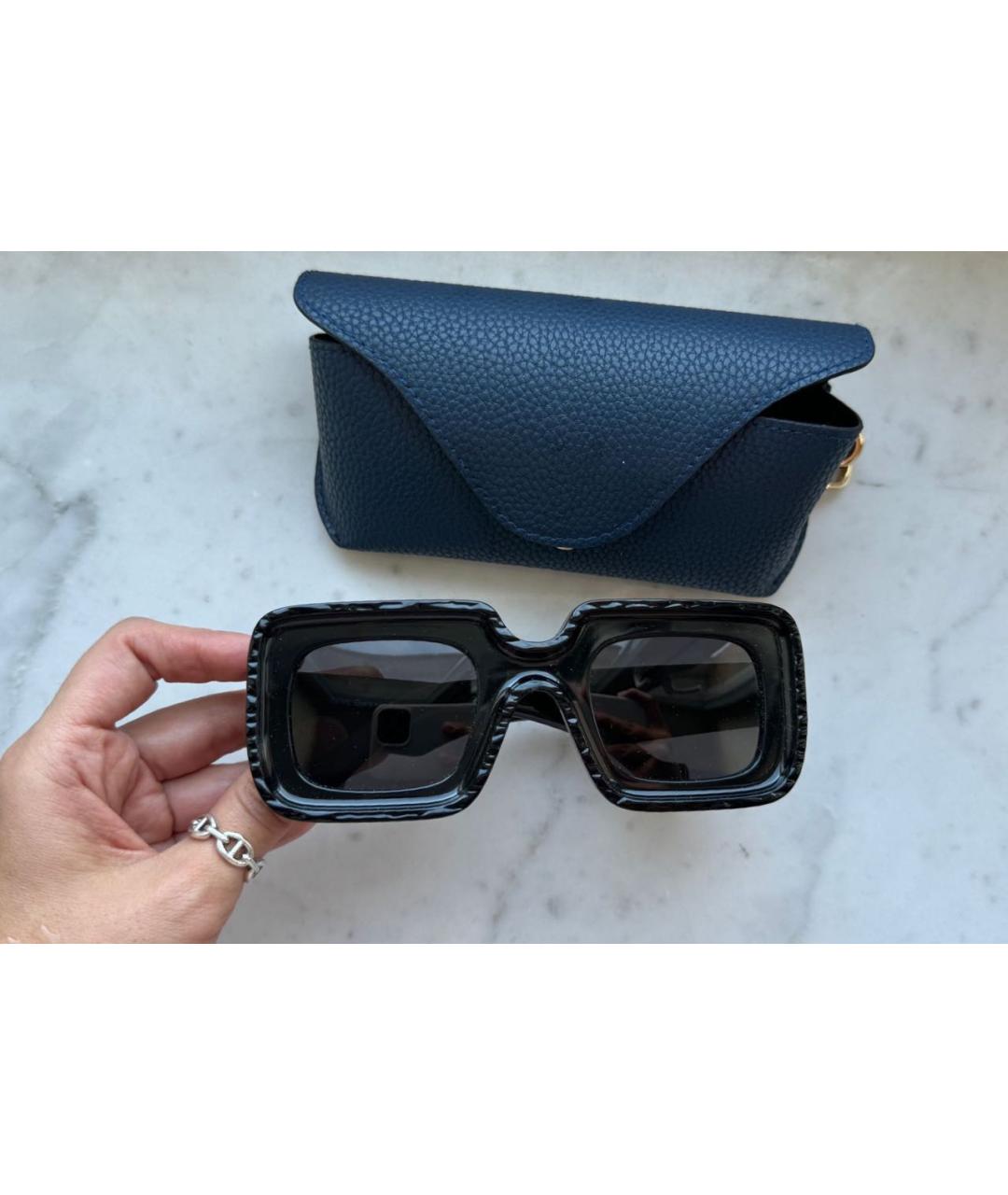 LOEWE Черные солнцезащитные очки, фото 3