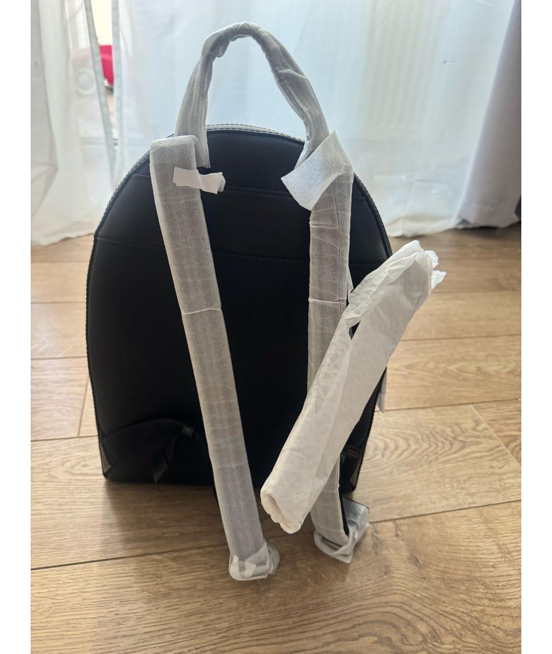 MICHAEL KORS Черный кожаный рюкзак, фото 3