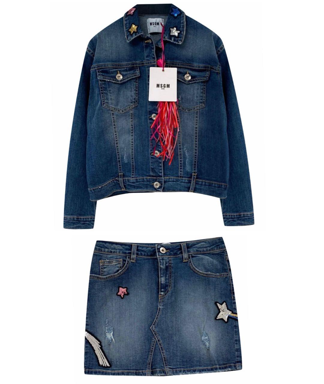 MSGM Деним комплект, фото 8