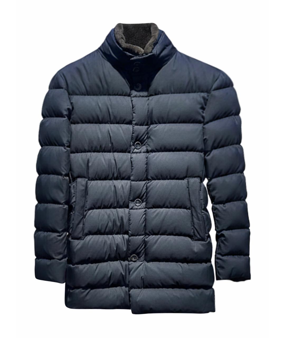 HERNO Черный полиэстеровый пуховик, фото 1