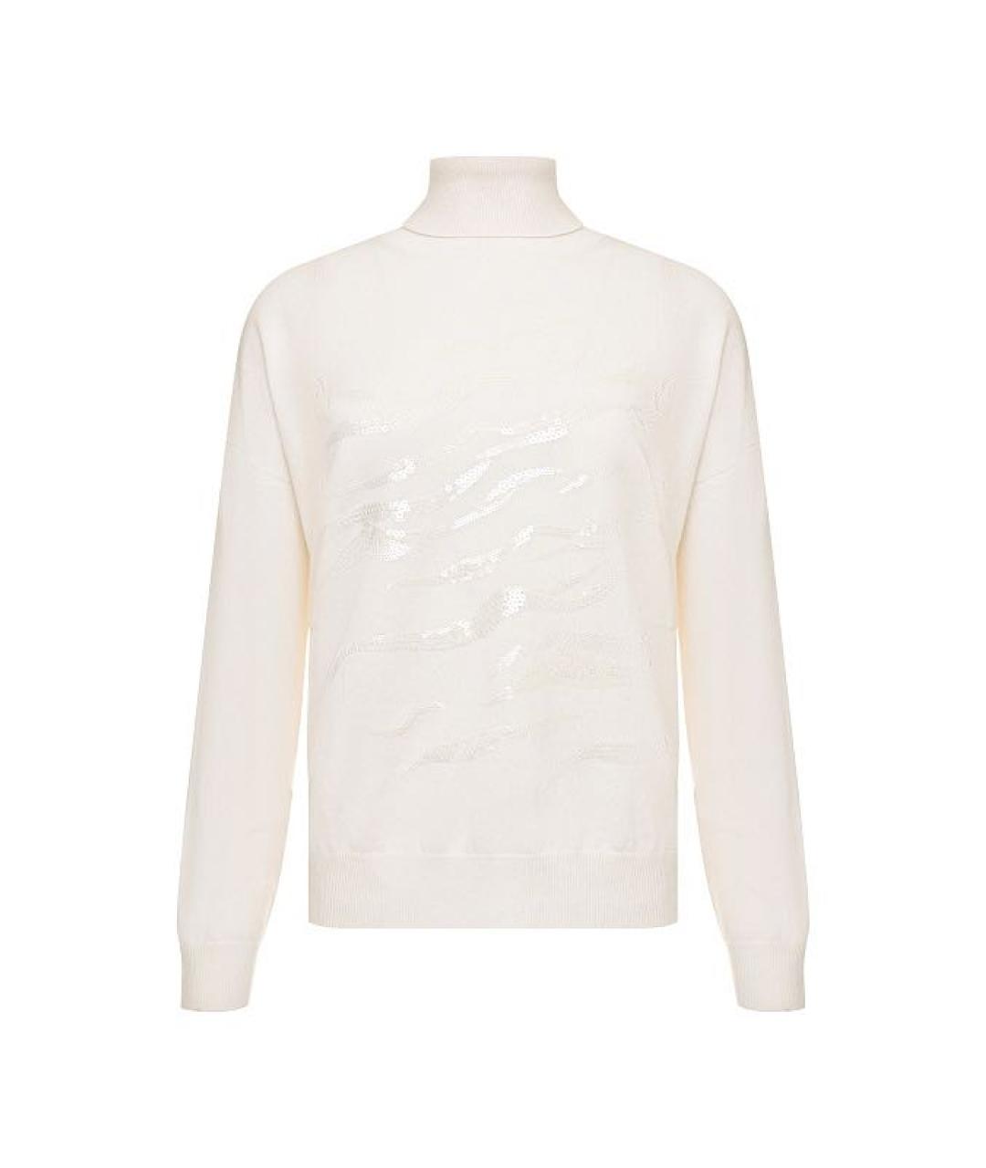 PESERICO Белый джемпер / свитер, фото 1