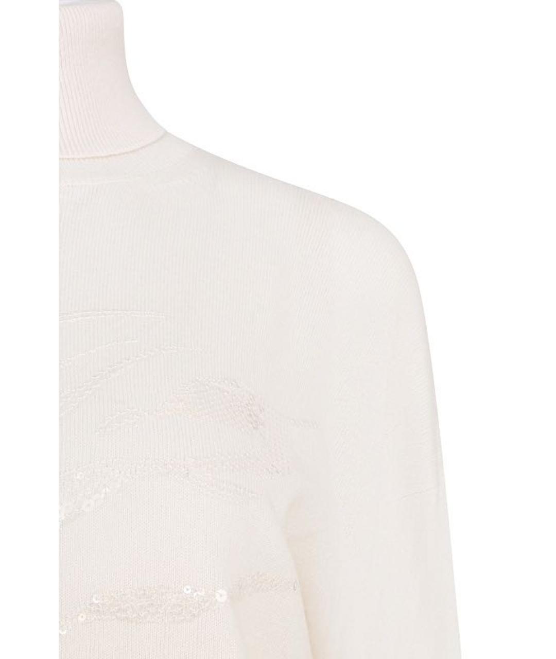 PESERICO Белый джемпер / свитер, фото 3