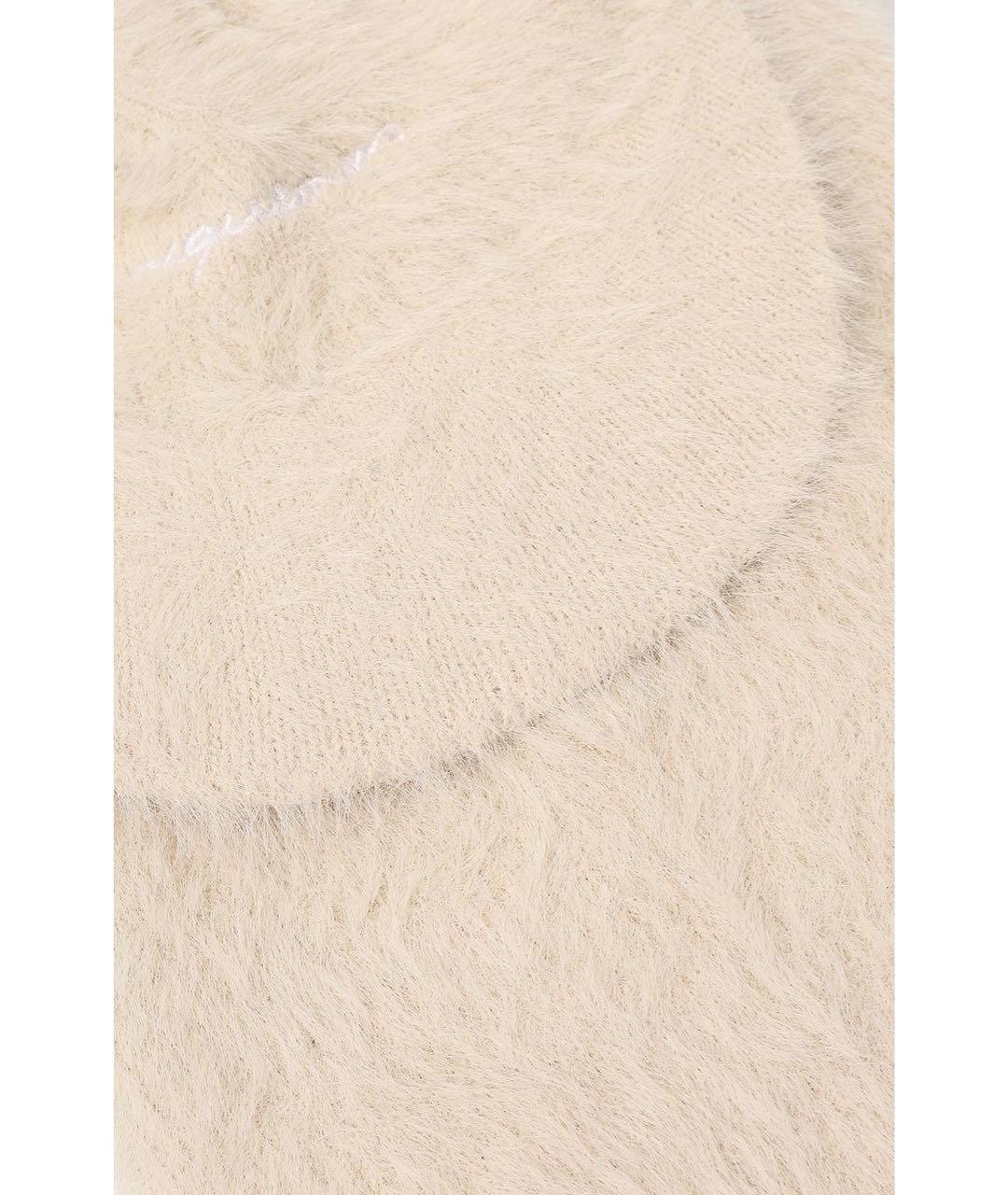 JACQUEMUS Бежевая шапка, фото 8