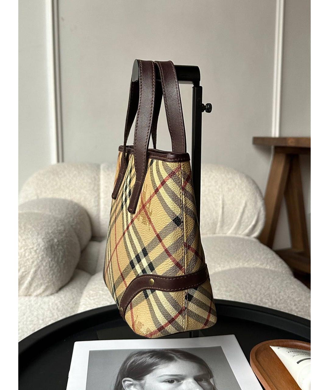 BURBERRY Мульти сумка с короткими ручками, фото 6