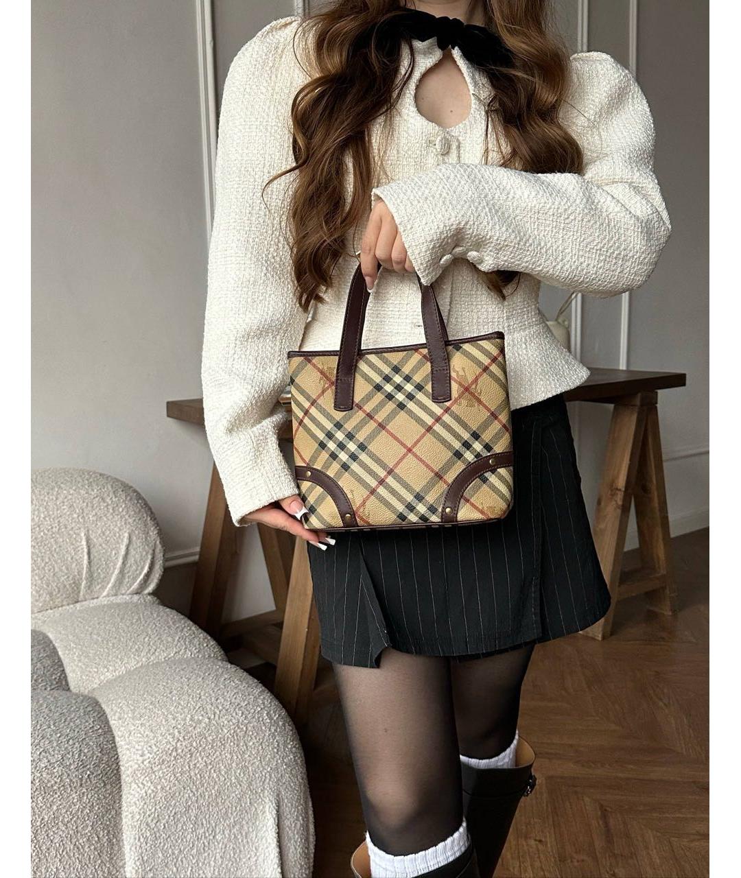 BURBERRY Мульти сумка с короткими ручками, фото 7