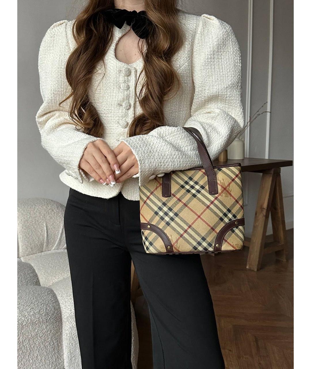 BURBERRY Мульти сумка с короткими ручками, фото 5