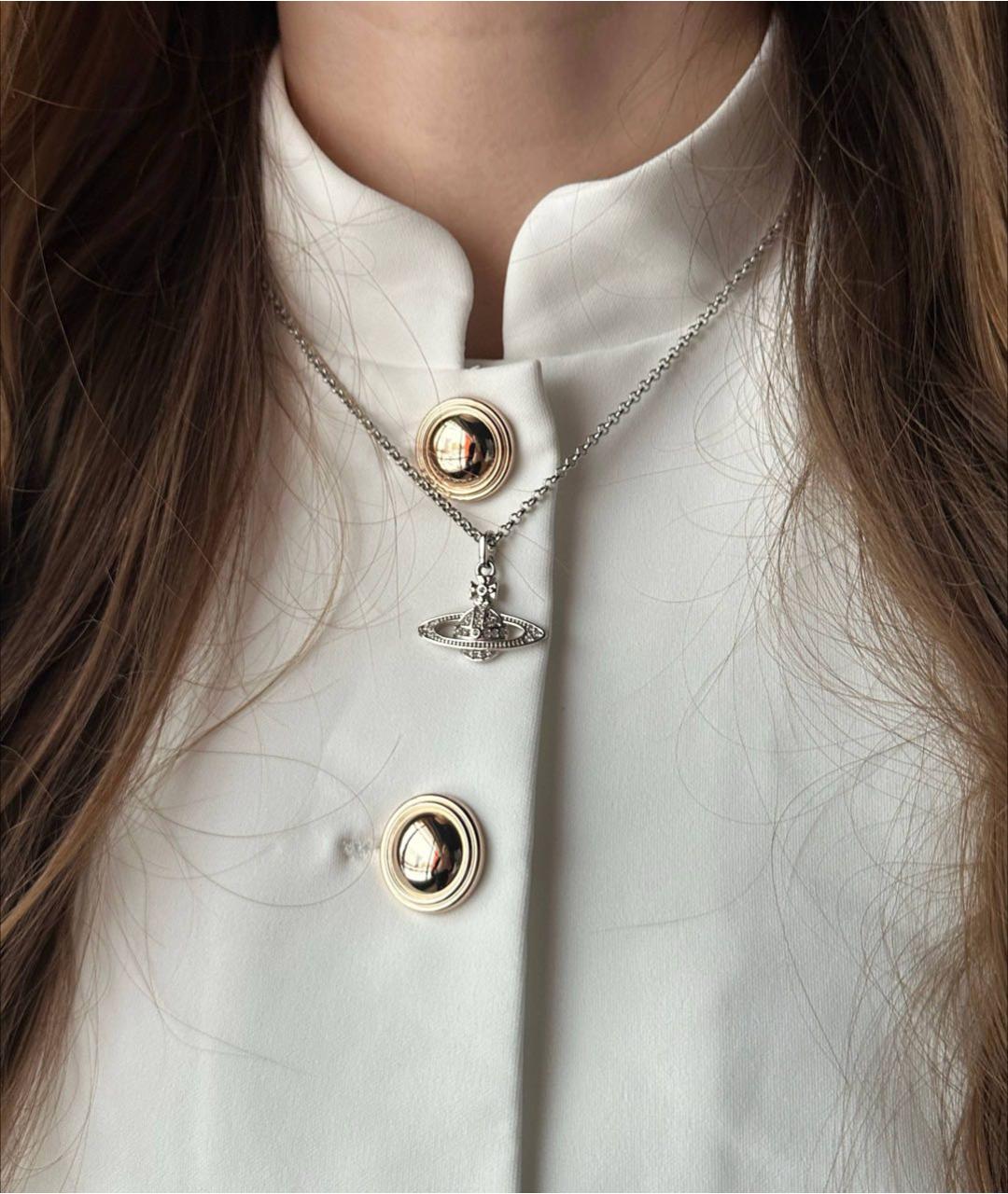 VIVIENNE WESTWOOD Серебряная подвеска, фото 5