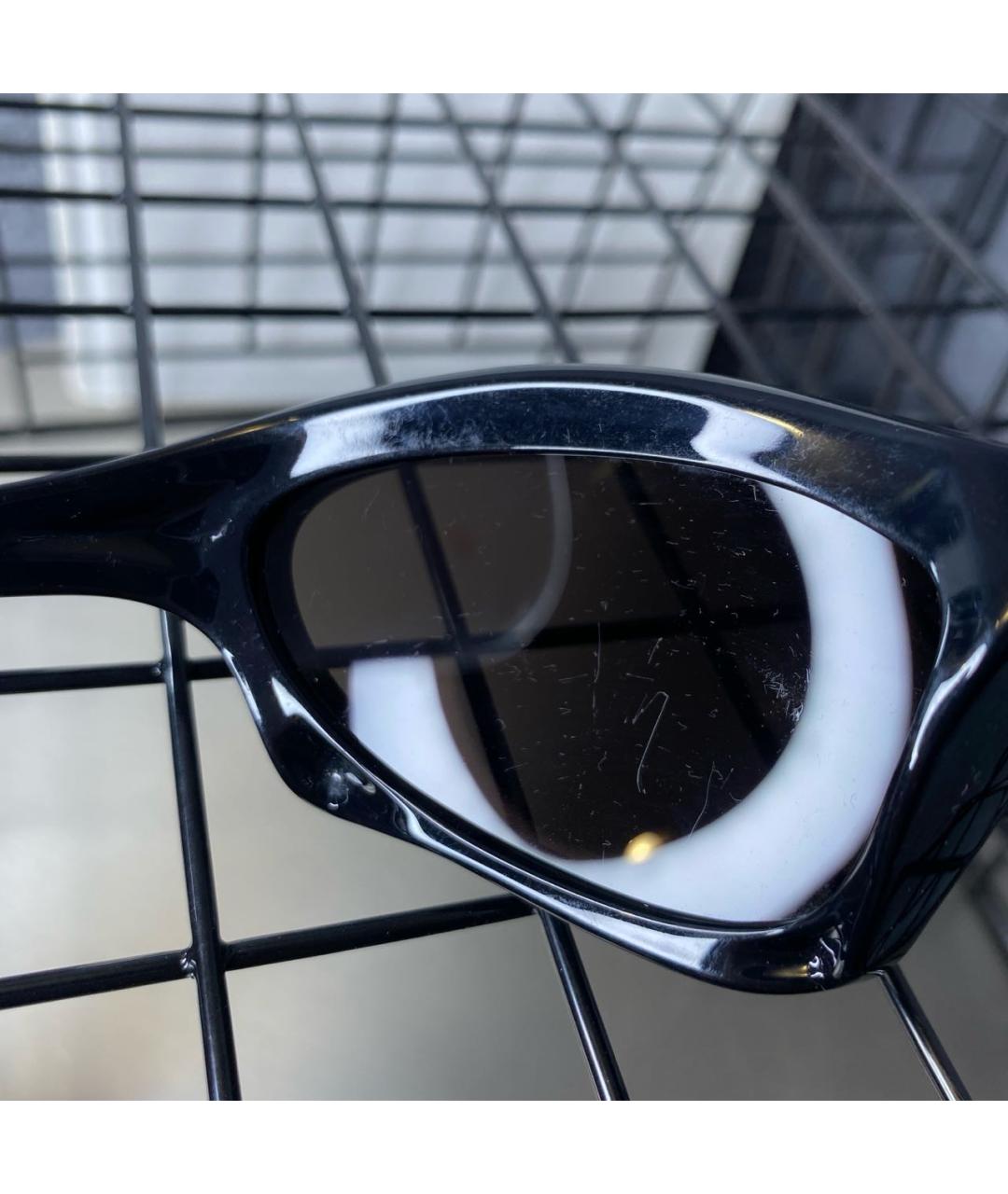 BALENCIAGA Черные пластиковые солнцезащитные очки, фото 7