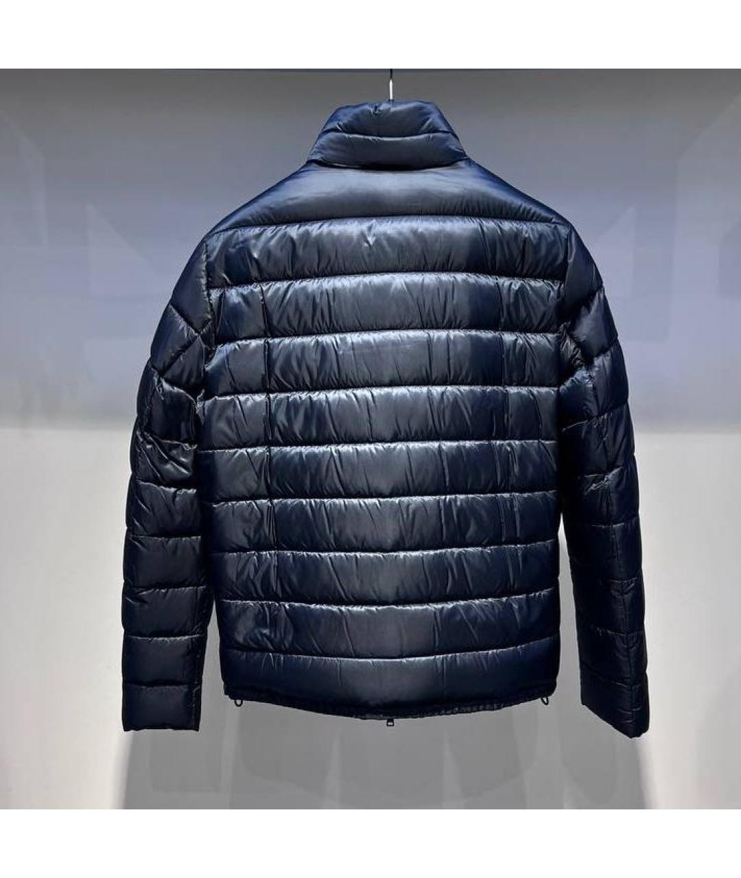 HERNO Черный полиамидовый пуховик, фото 2