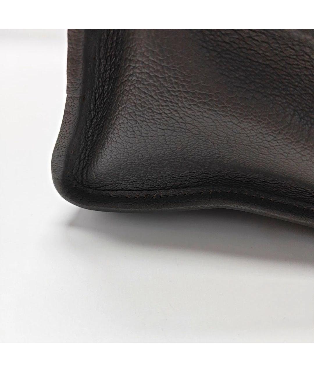 BALENCIAGA Серая кожаная сумка с короткими ручками, фото 8