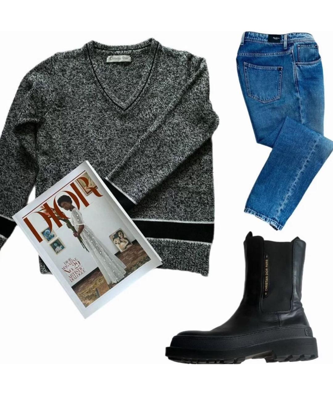 CHRISTIAN DIOR Кашемировый джемпер / свитер, фото 4