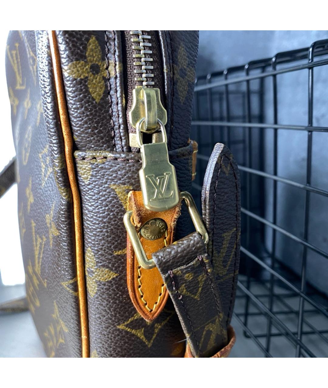 LOUIS VUITTON Коричневая сумка на плечо, фото 6