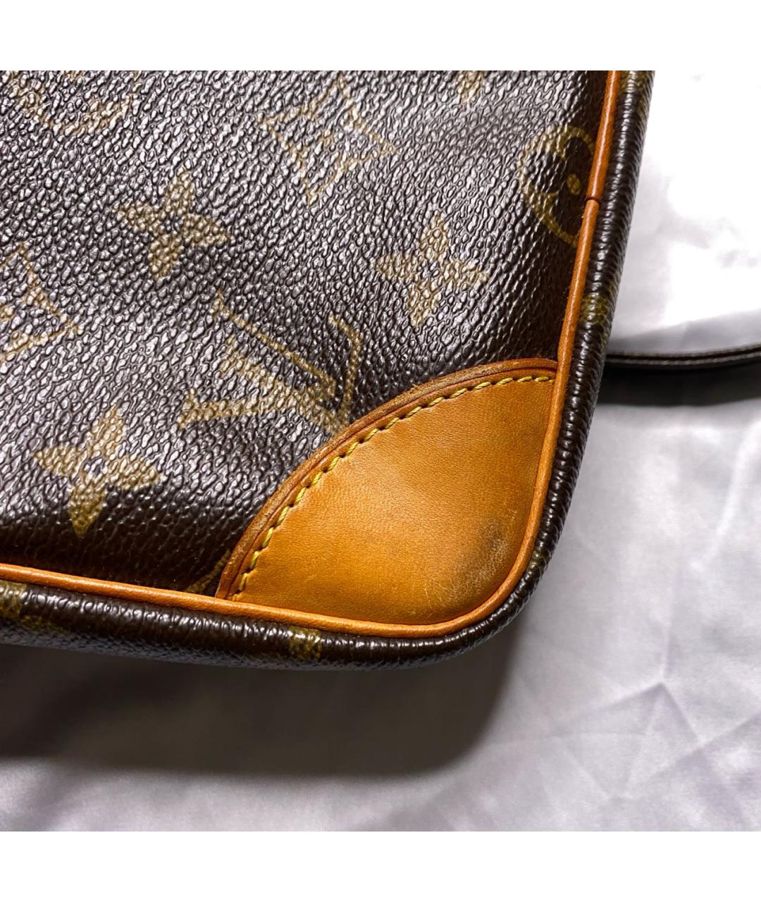 LOUIS VUITTON Коричневая сумка на плечо, фото 8