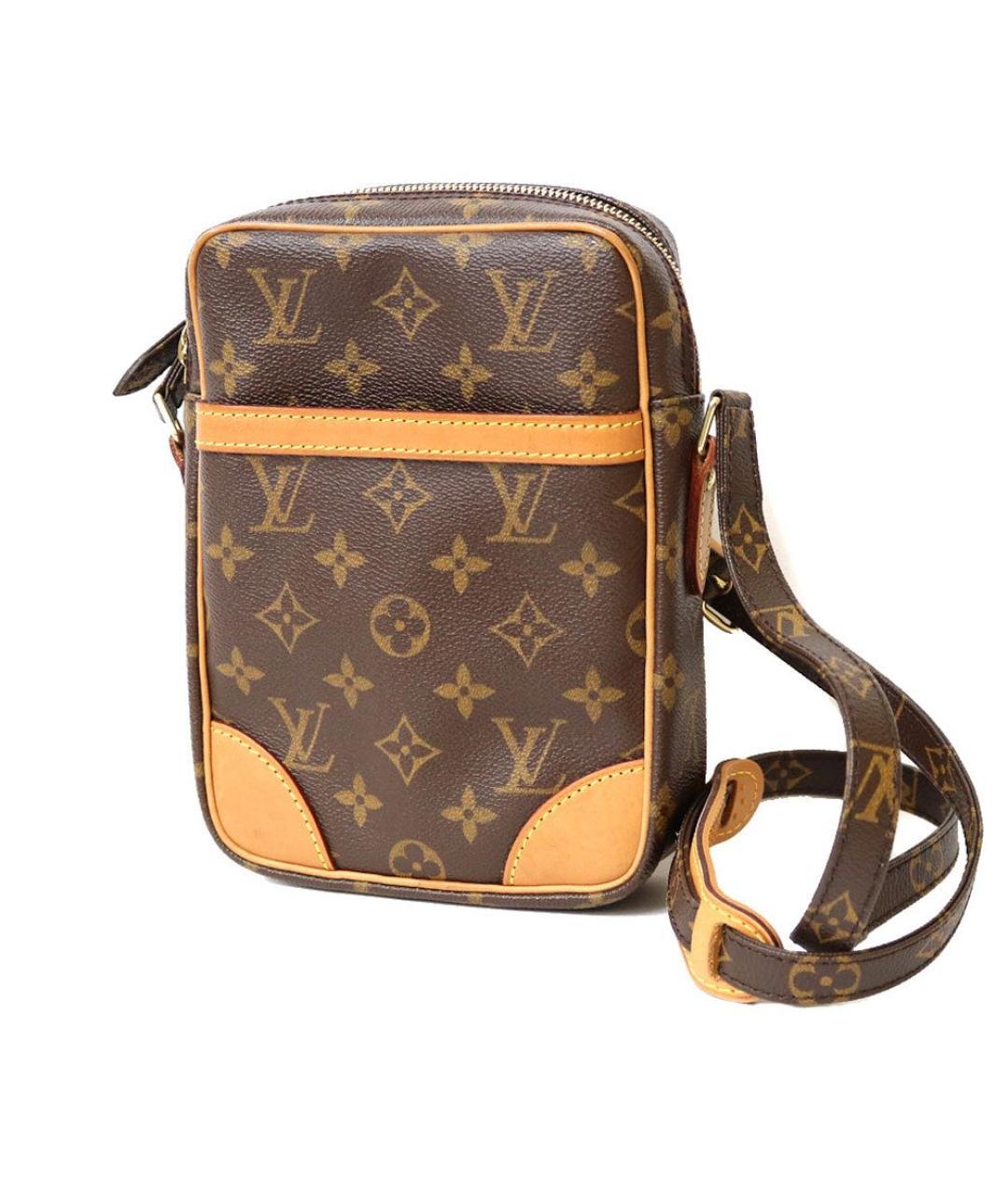 LOUIS VUITTON Коричневая сумка на плечо, фото 1