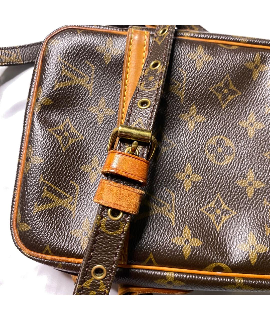 LOUIS VUITTON Коричневая сумка на плечо, фото 5