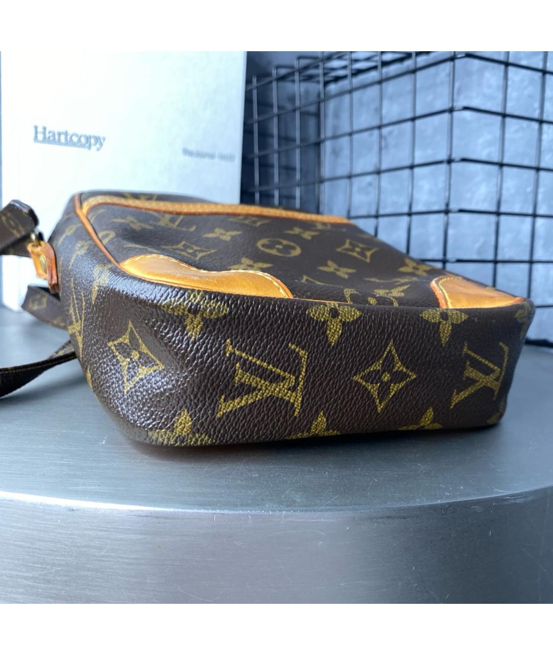 LOUIS VUITTON Коричневая сумка на плечо, фото 7