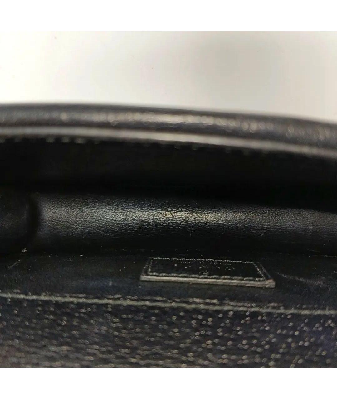 GUCCI Черная кожаная сумка через плечо, фото 4