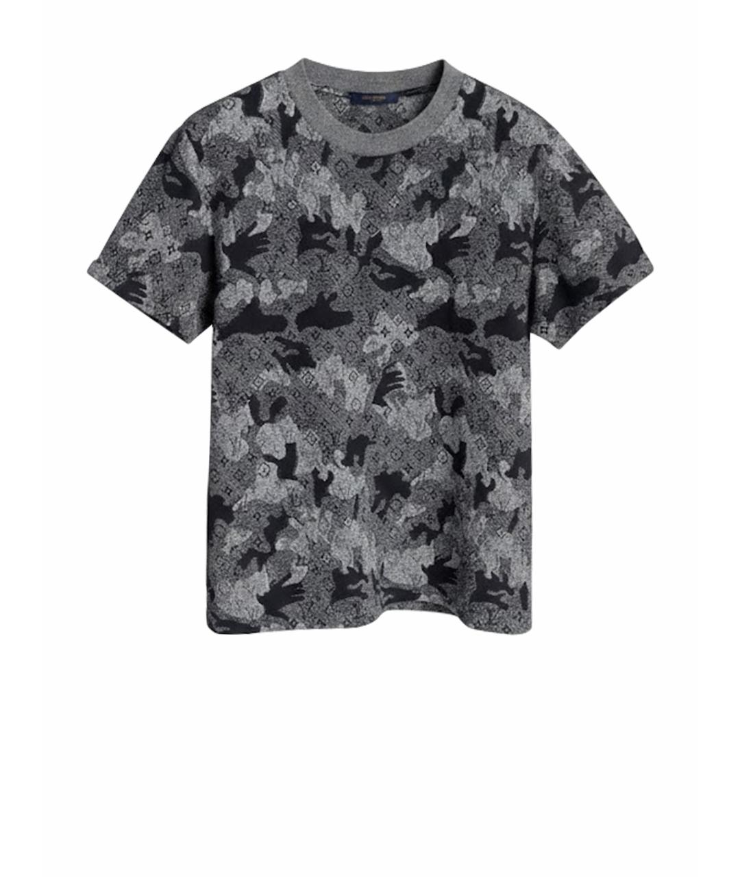 LOUIS VUITTON Серая футболка, фото 1