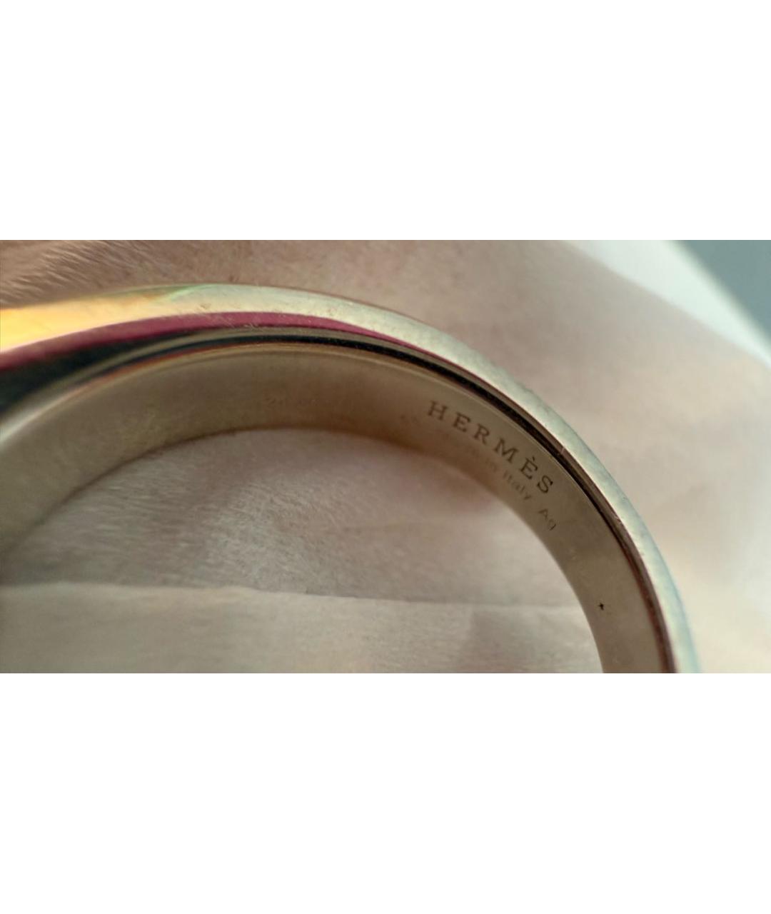 HERMES Серебряное серебряное кольцо, фото 6
