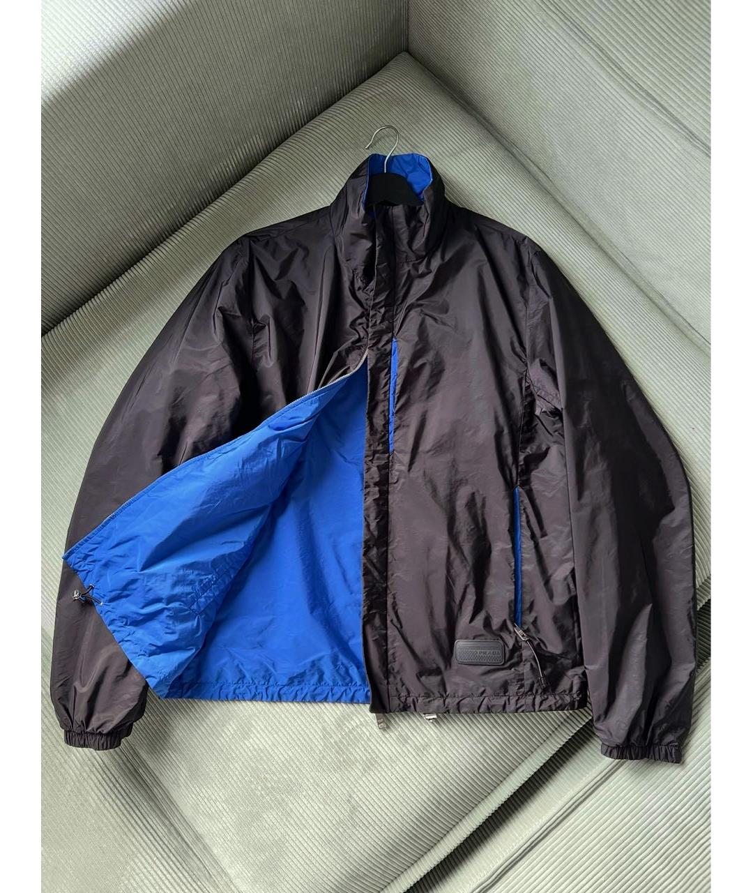 PRADA Черная куртка, фото 2