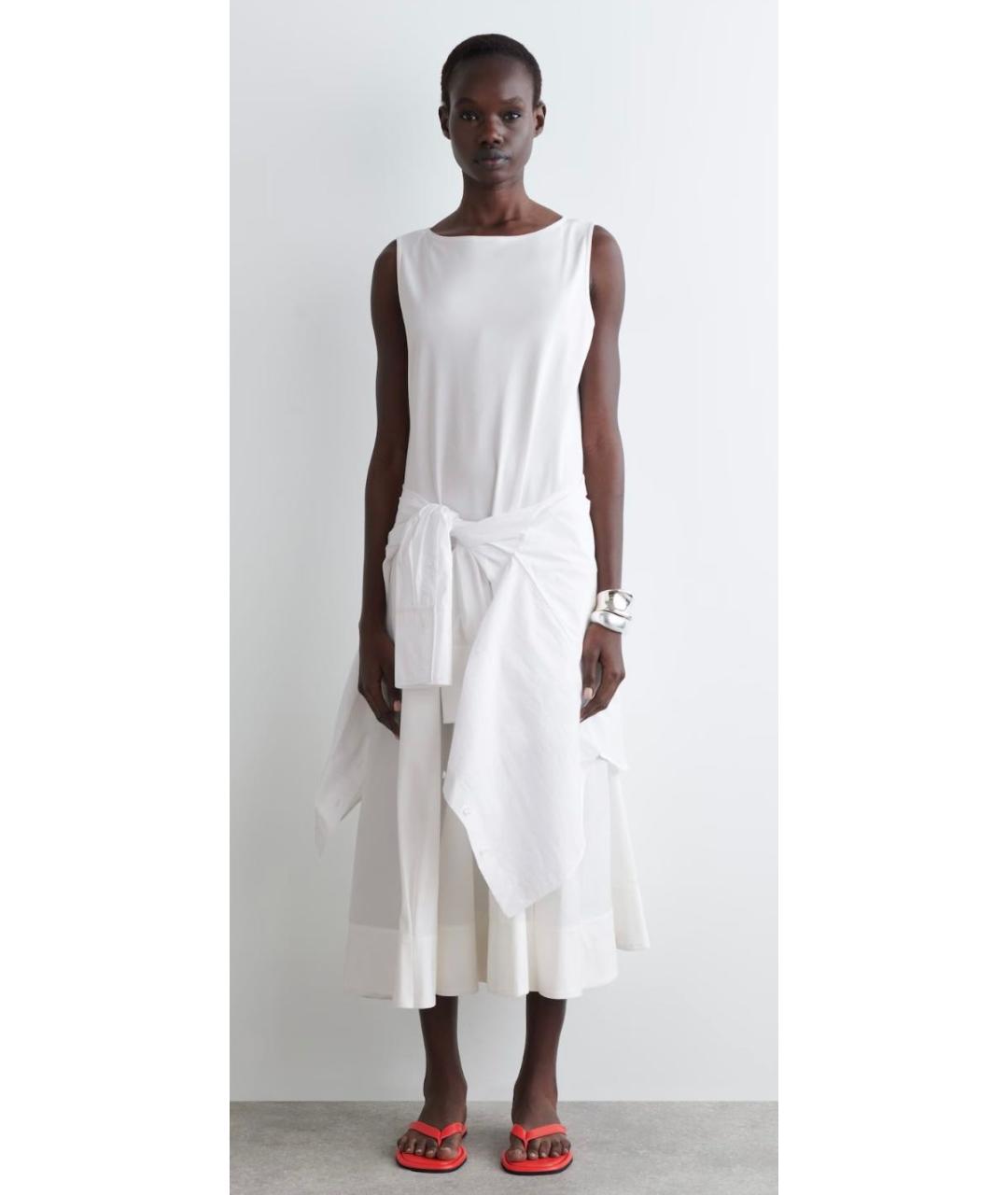 COS Красные кожаные шлепанцы, фото 4