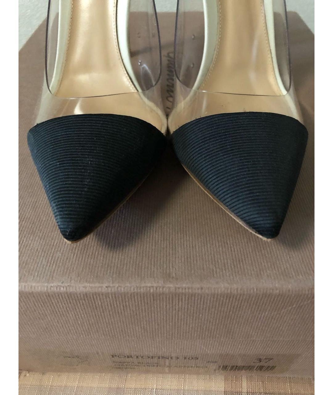 GIANVITO ROSSI Бежевые кожаные туфли, фото 7