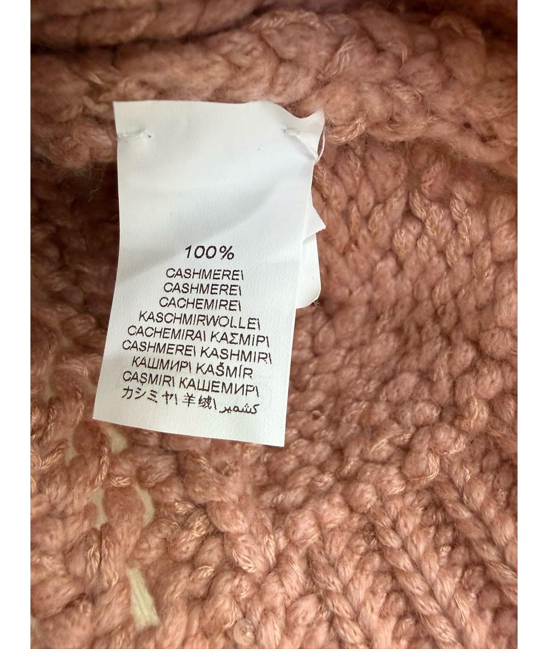 BRUNELLO CUCINELLI Розовая кашемировая рубашка/блузка, фото 4