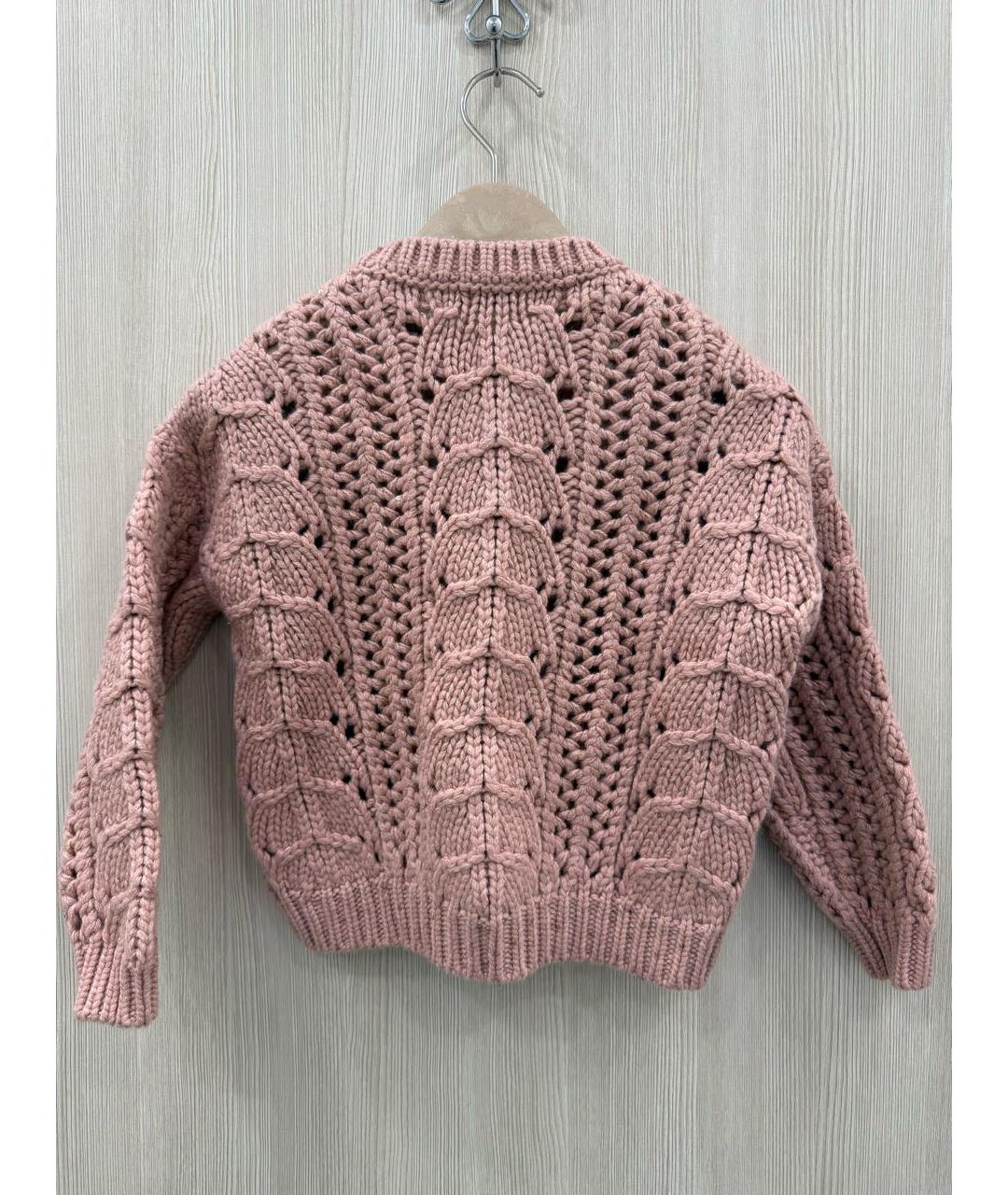 BRUNELLO CUCINELLI Розовая кашемировая рубашка/блузка, фото 3