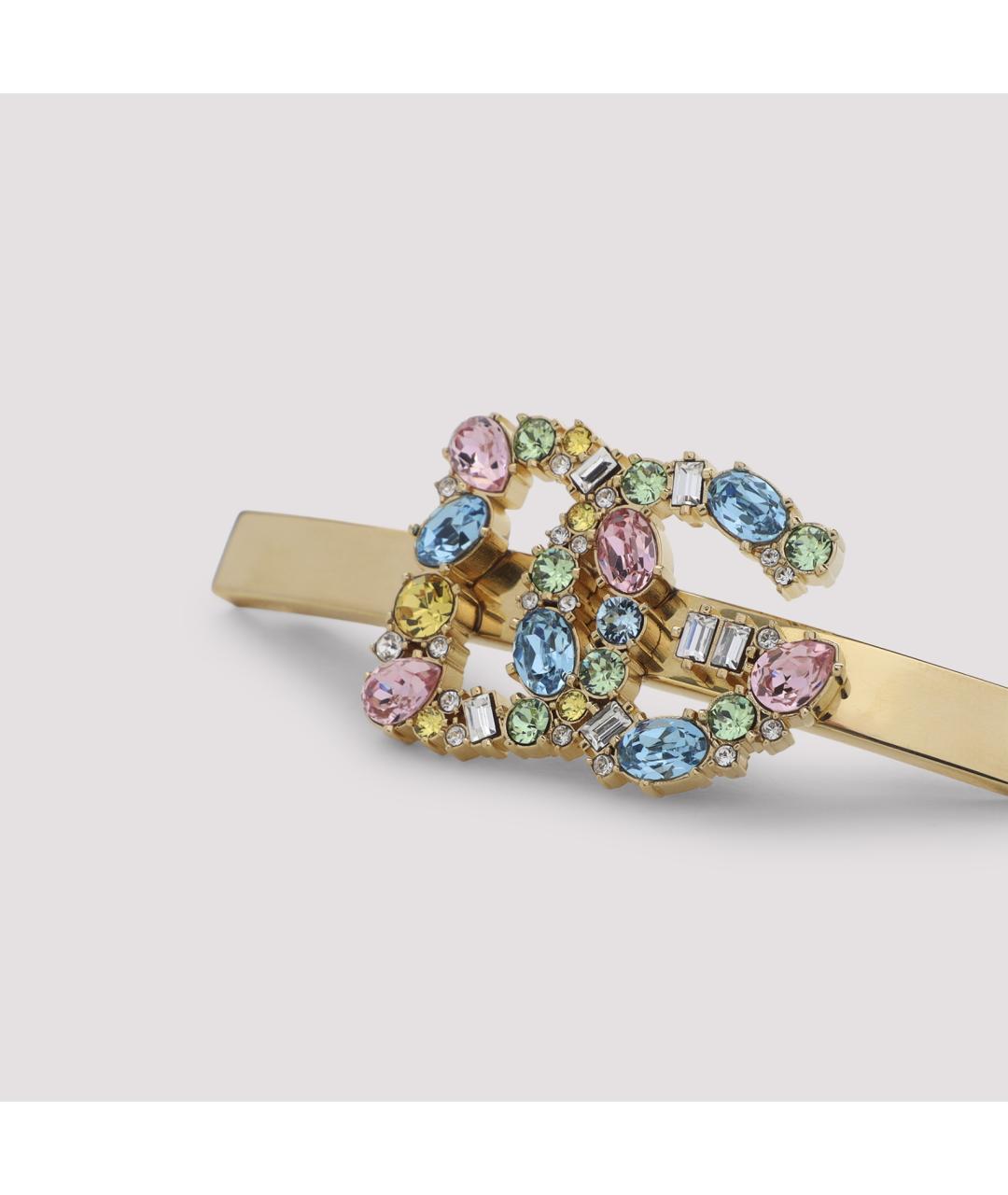 DOLCE&GABBANA Золотая заколка, фото 5