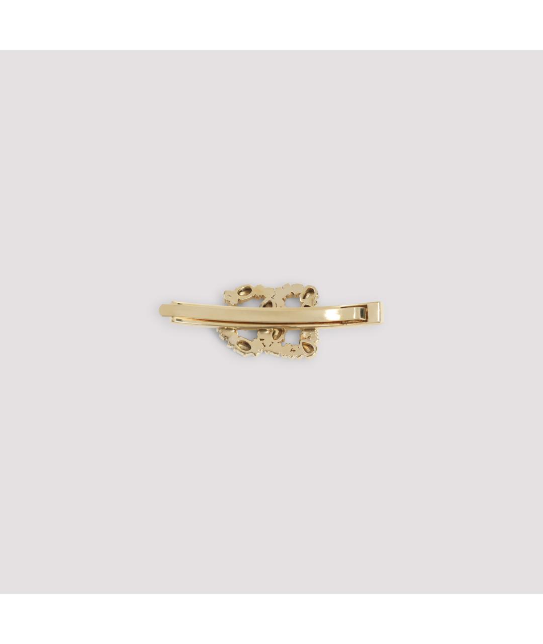 DOLCE&GABBANA Золотая заколка, фото 4